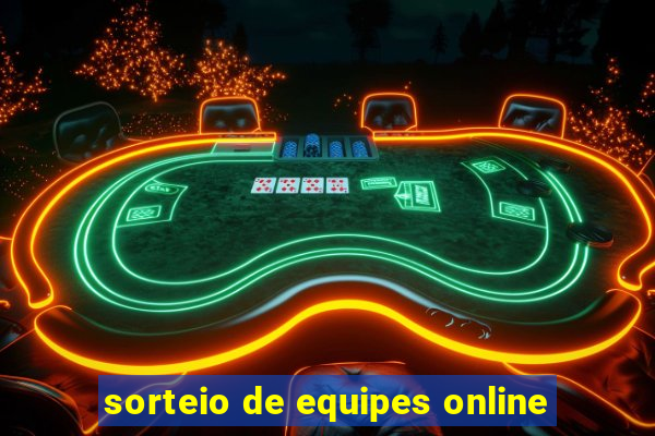 sorteio de equipes online